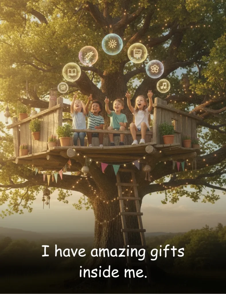 I have amazing gifts inside me.