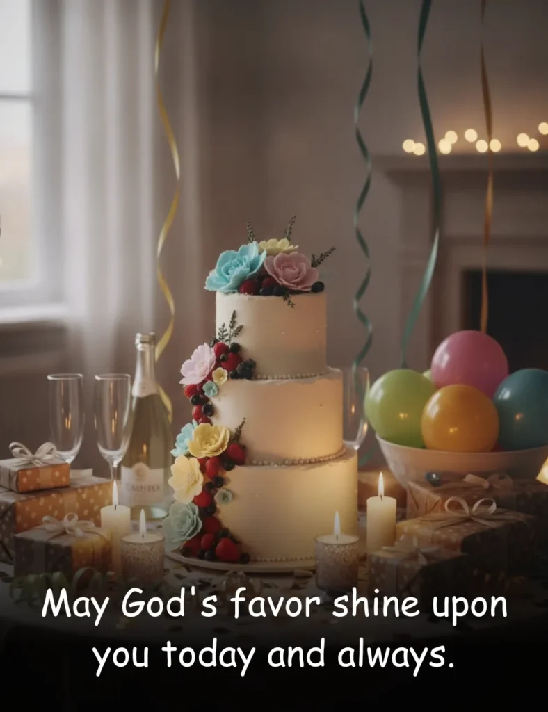 May God's favor shine upon you today and always.