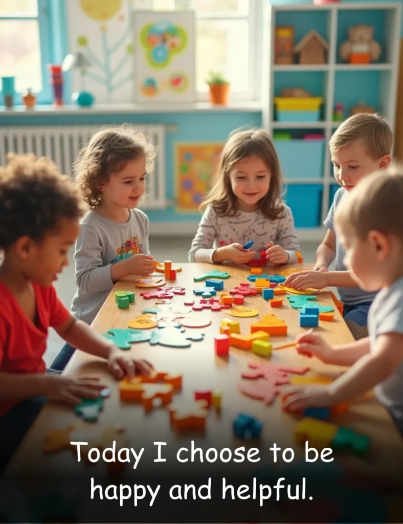 Today I choose to be happy and helpful.