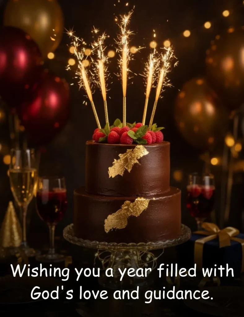 Wishing you a year filled with God's love and guidance.