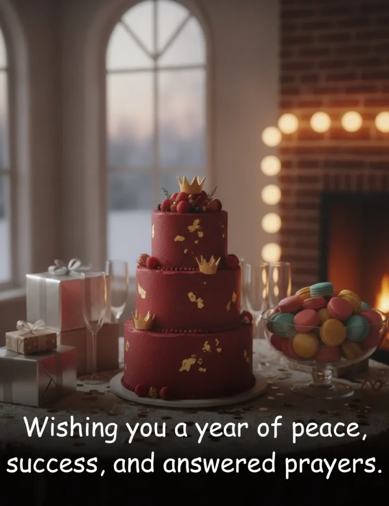 Wishing you a year of peace, success, and answered prayers.