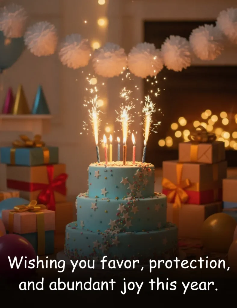 Wishing you favor, protection, and abundant joy this year.