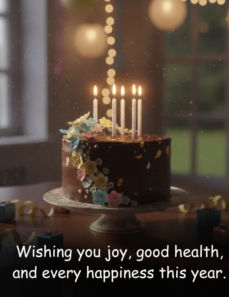 Wishing you joy, good health, and every happiness this year.