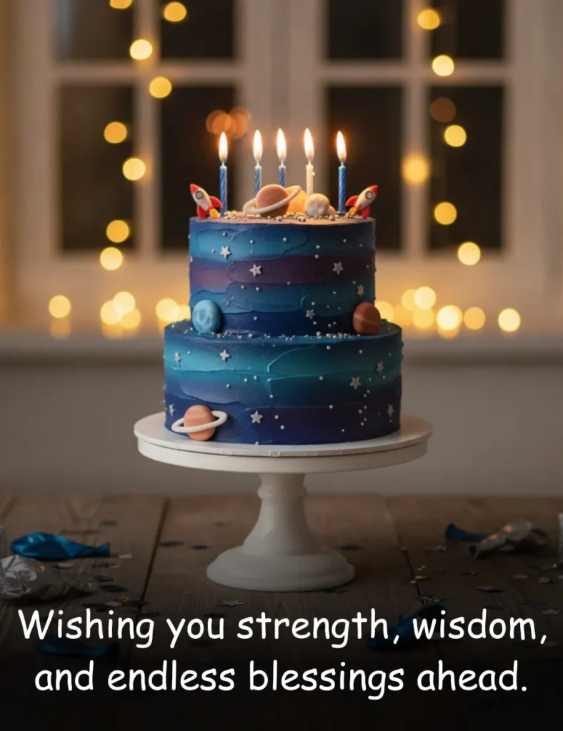 Wishing you strength, wisdom, and endless blessings ahead.
