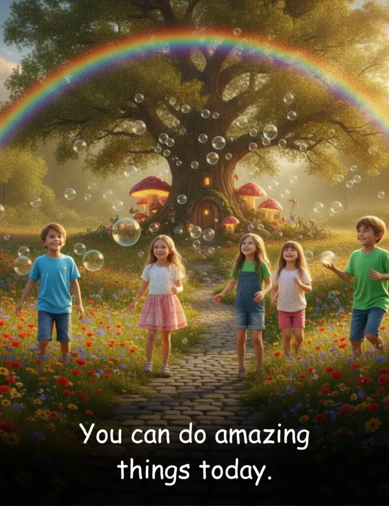 You can do amazing things today.