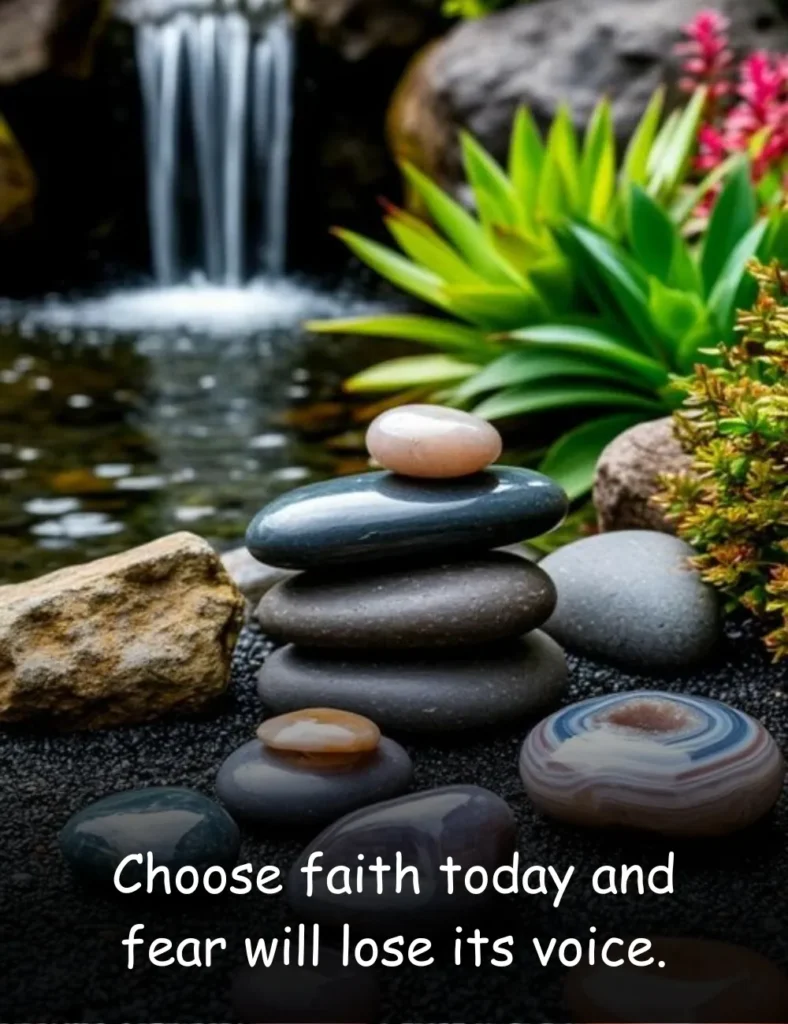 Choose faith today and fear will lose its voice.