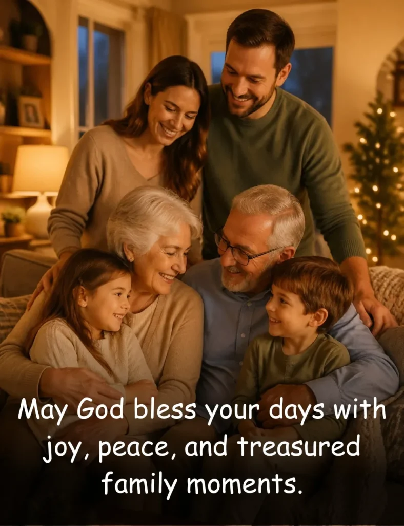 May God bless your days with joy, peace, and treasured family moments.