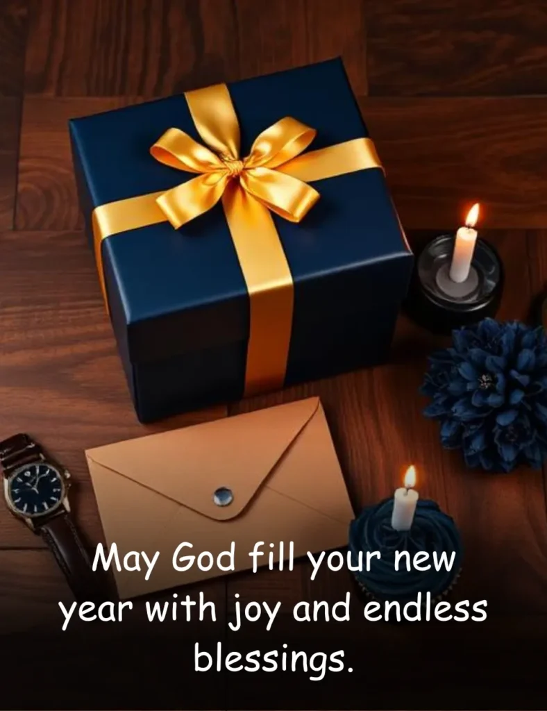 May God fill your new year with joy and endless blessings.