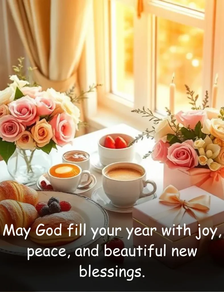 May God fill your year with joy, peace, and beautiful new blessings.