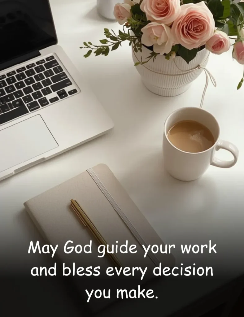 May God guide your work and bless every decision you make.