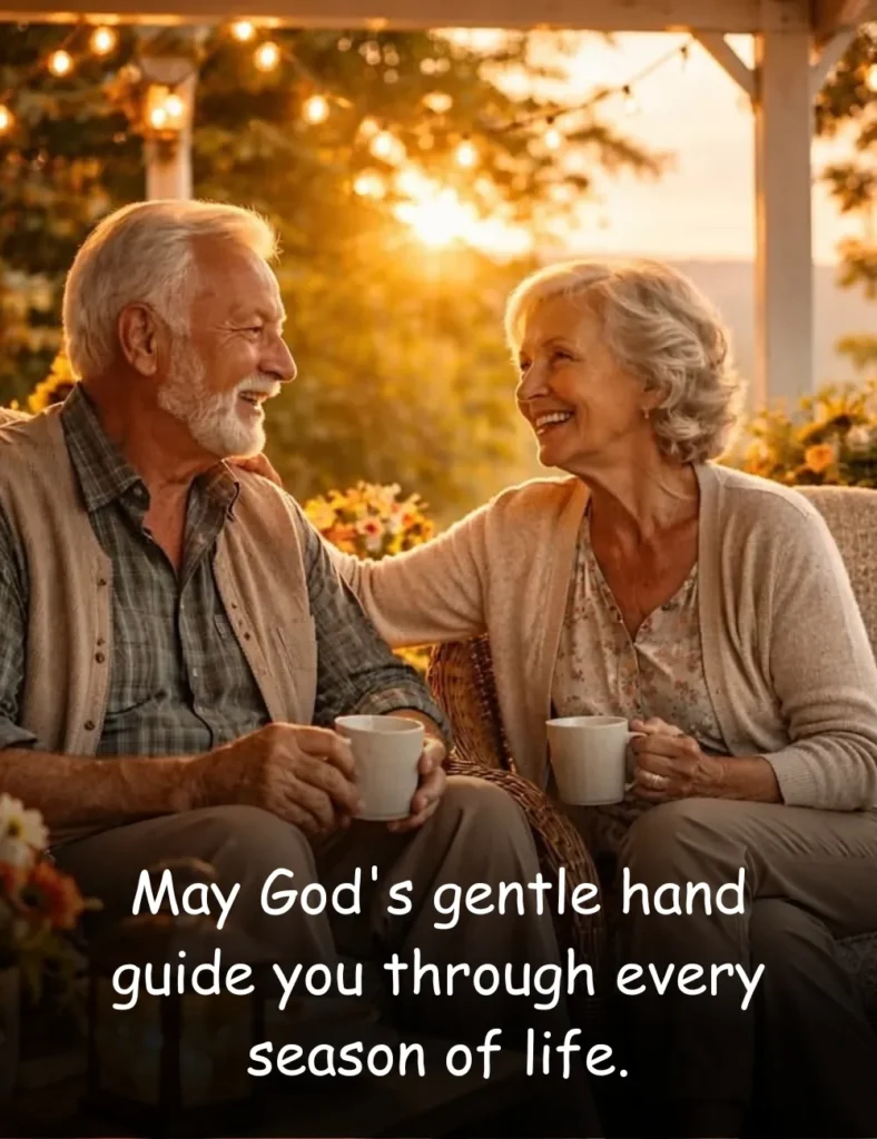 May God's gentle hand guide you through every season of life.