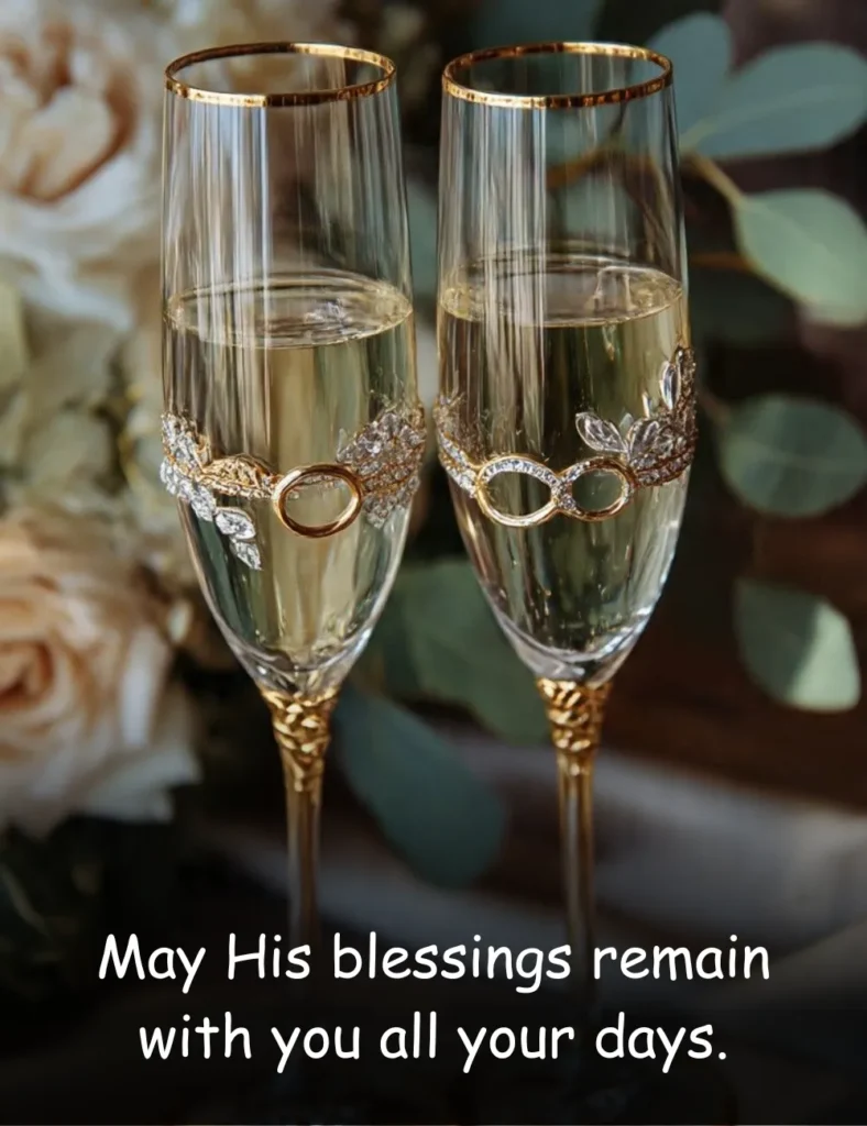 May His blessings remain with you all your days.