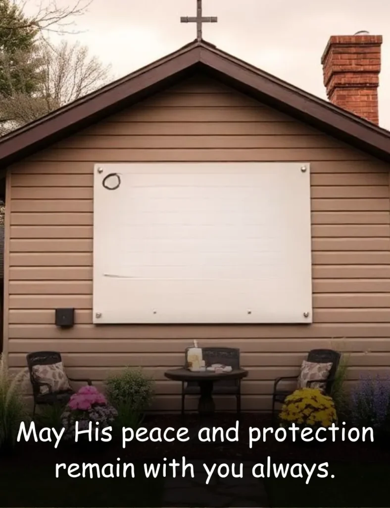 May His peace and protection remain with you always.