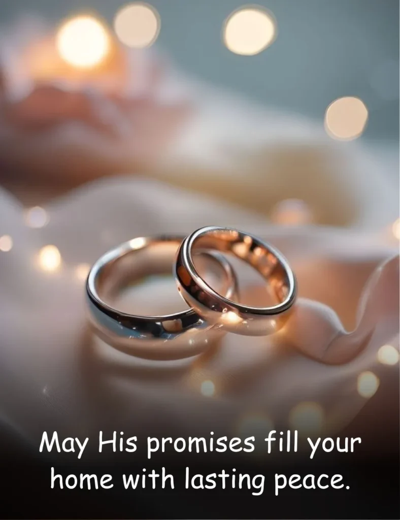 May His promises fill your home with lasting peace.