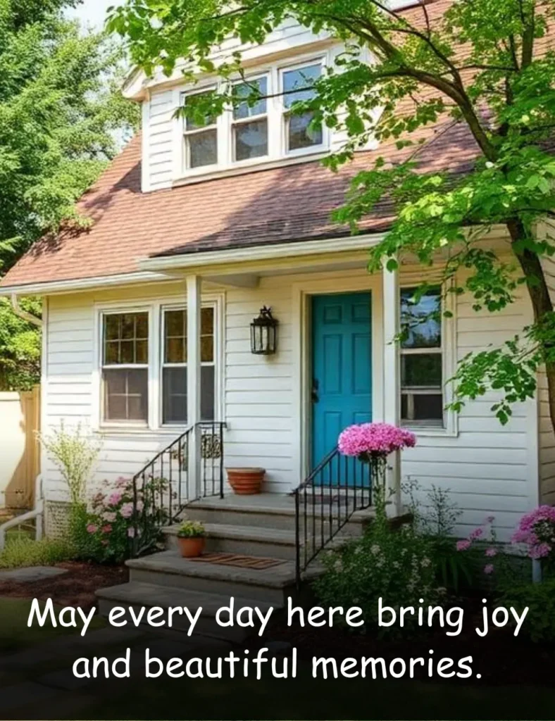 May every day here bring joy and beautiful memories.