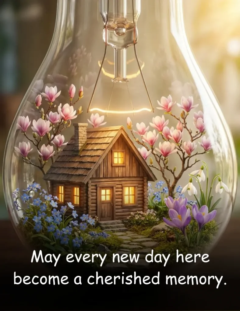 May every new day here become a cherished memory.