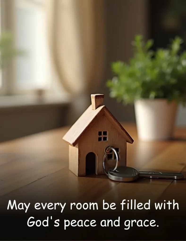 May every room be filled with God's peace and grace.