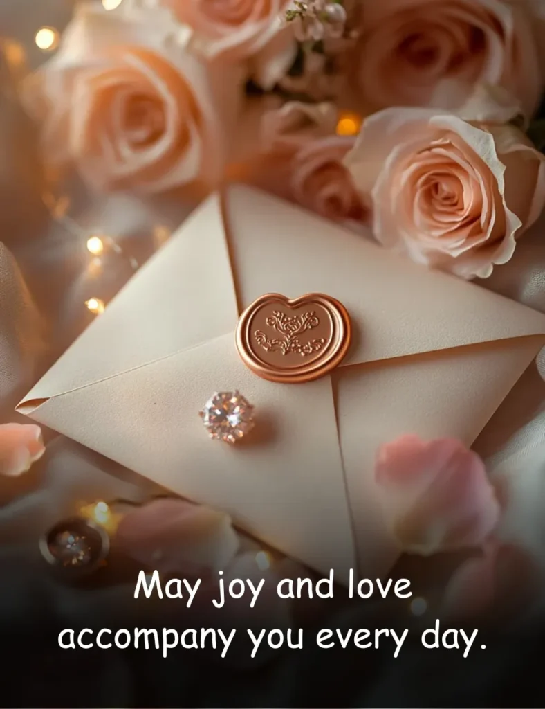 May joy and love accompany you every day.