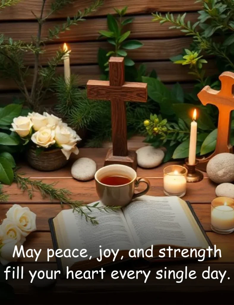 May peace, joy, and strength fill your heart every single day.