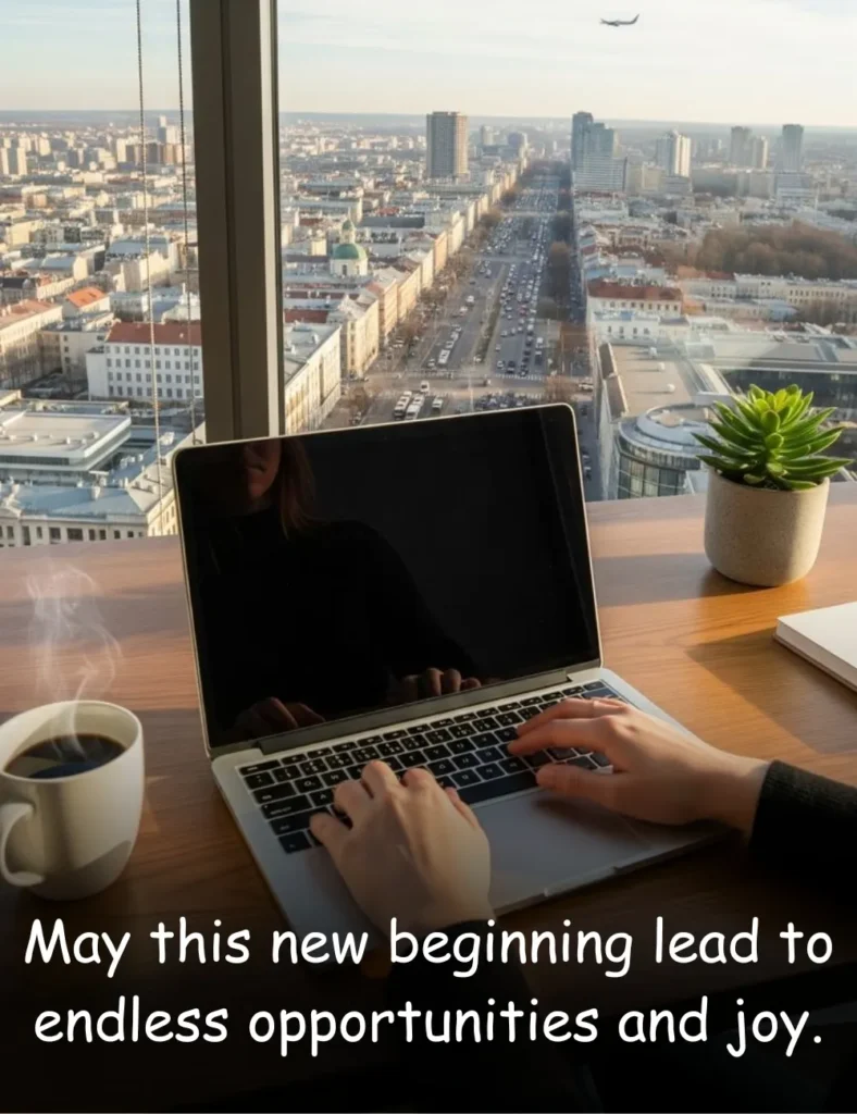 May this new beginning lead to endless opportunities and joy.