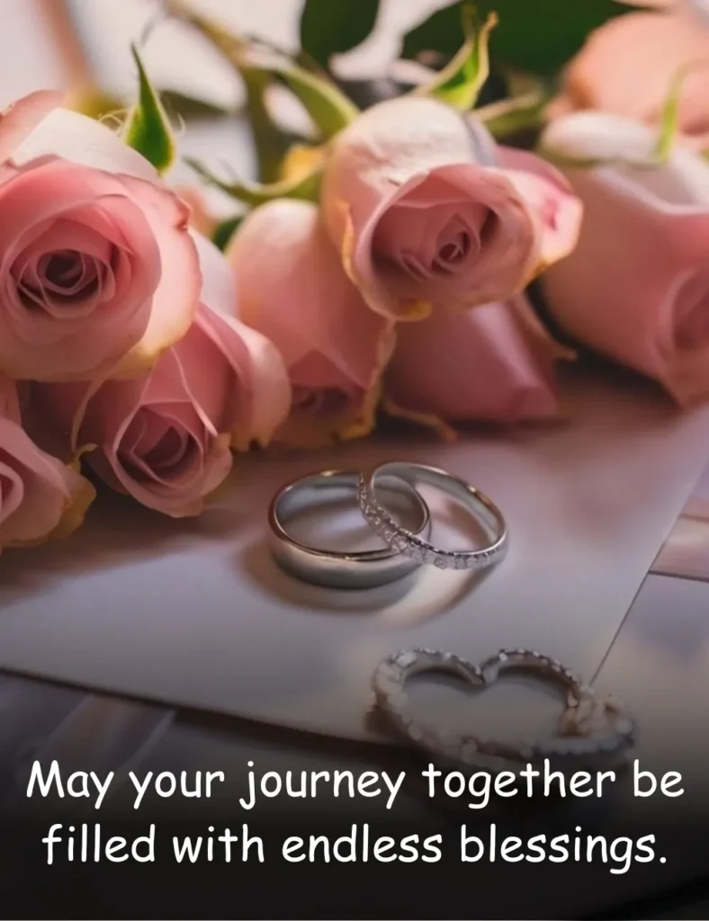 May your journey together be filled with endless blessings.
