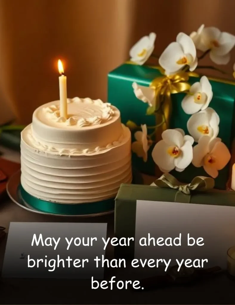 May your year ahead be brighter than every year before.