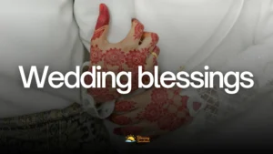 Wedding blessings